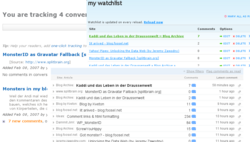 Tracking Blog Comments