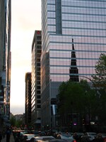 Church and Skyscrapers