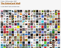 An "Entrecard Wall" An "Entrecard Wall"