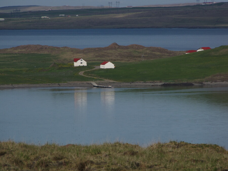 Houses at Hvalfjörður