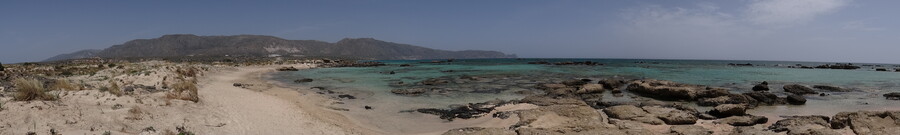 Elafonisi Beach Panorama