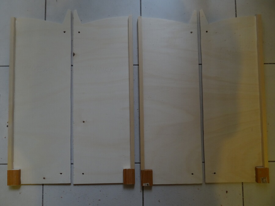 Finished sides