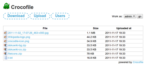Crocofile Screenshot Crocofile Screenshot