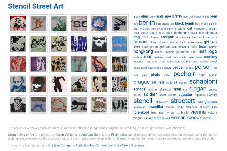 Stencil Street Art Screenshot